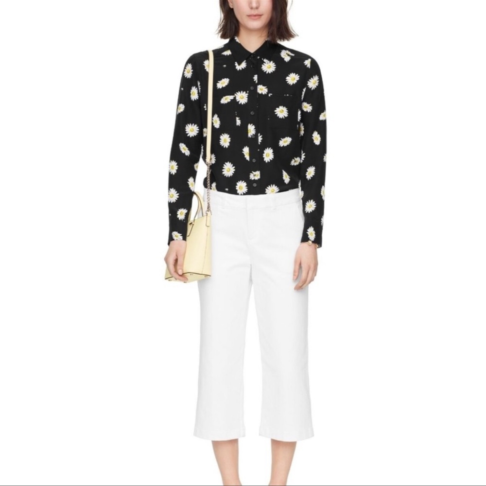 Kate Spade whit capri jeans NWOT